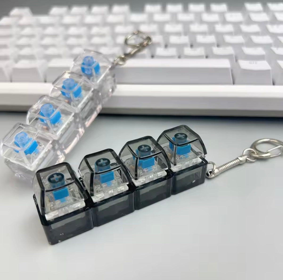 Mini Teclado Antiestrés RGB